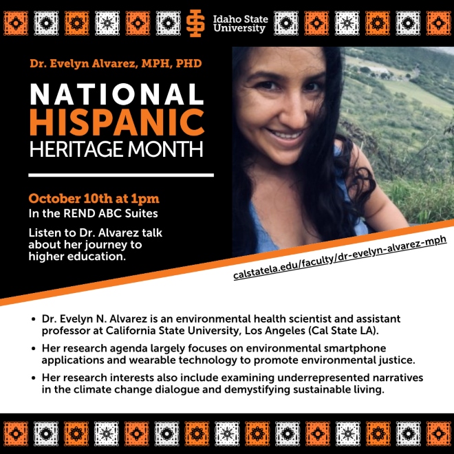 Hispanic Heritage Month Keynote Speaker Information