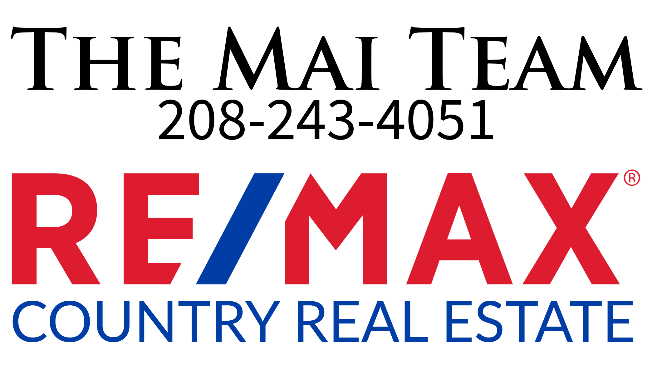 The Mai Team ReMax Country Real Estate logo