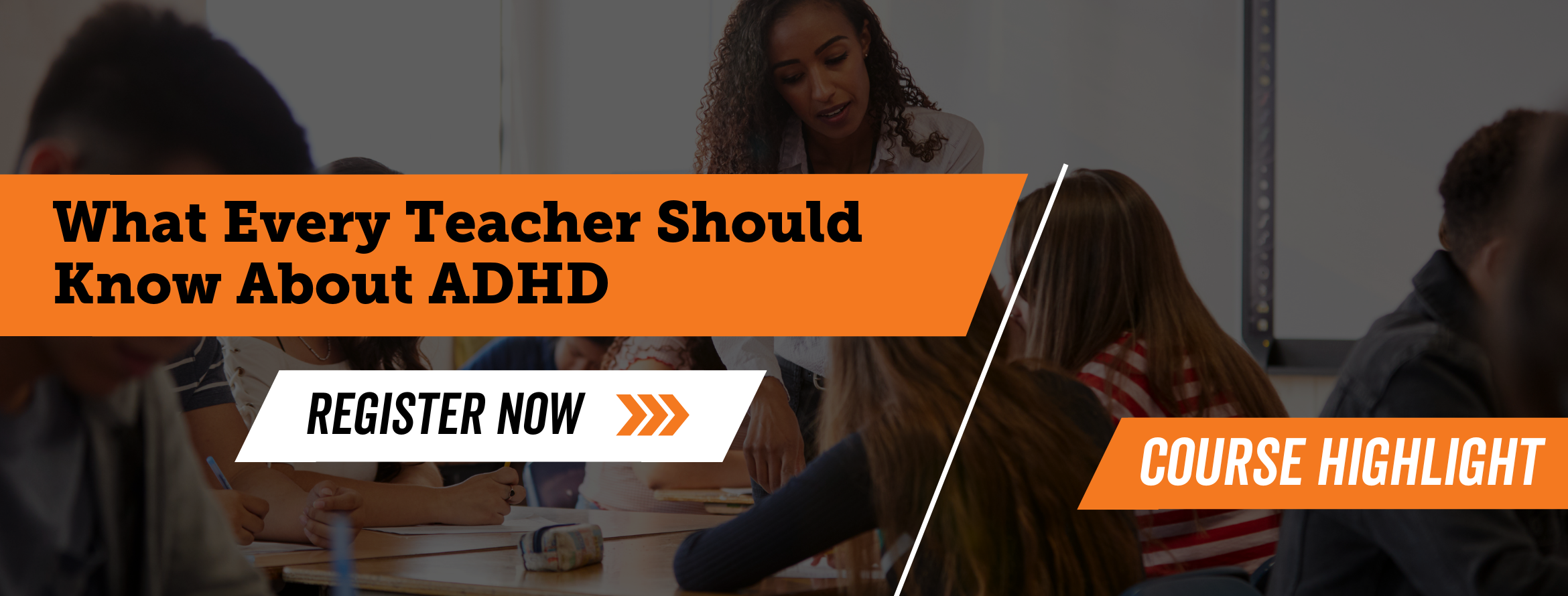 What Every Teacher Should Know About ADHD Professional Development Course