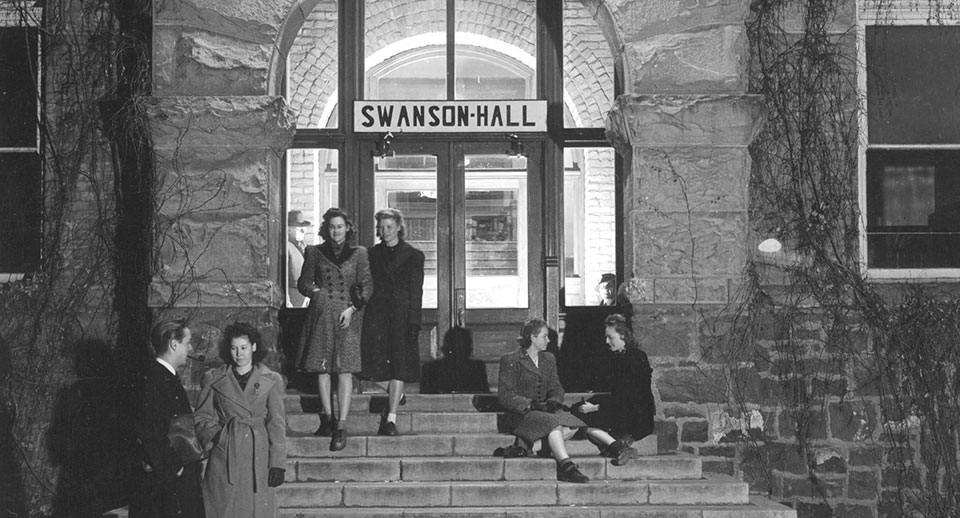 Swanson Hall in the 1930's