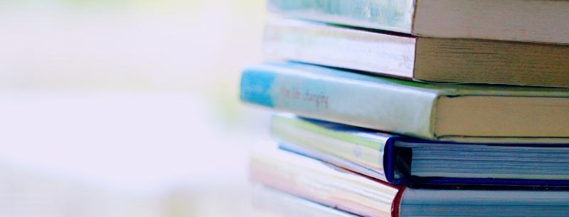 A stack of books