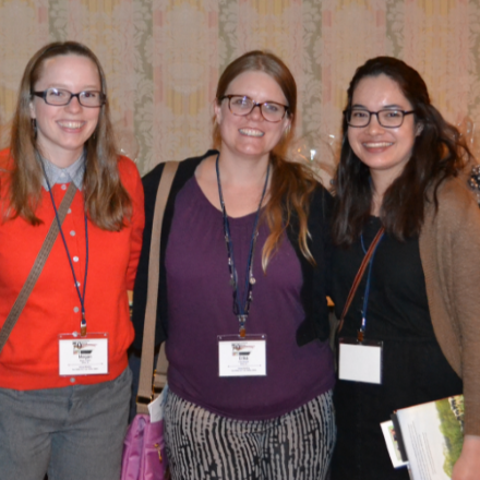 Dietetic interns at the state dietetic association meeting