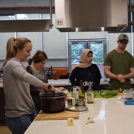 Students share their culture through the unique foods they prepare for classmates