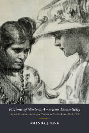 book cover showing two women looking at each other- one indian and one anglo