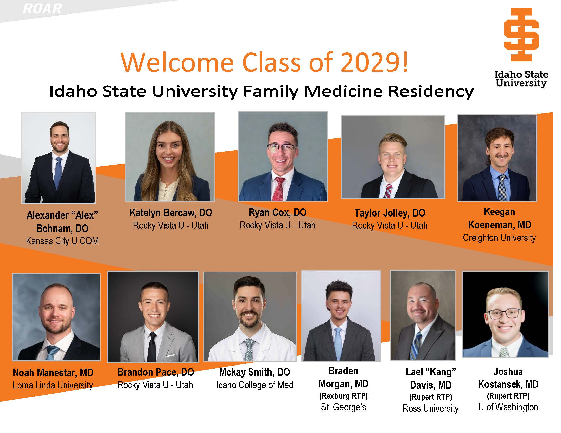 2026 - 2027 ISU FMR Intern Welcome Flier