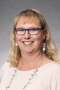 Kim Gratiot, an advisor for ISU