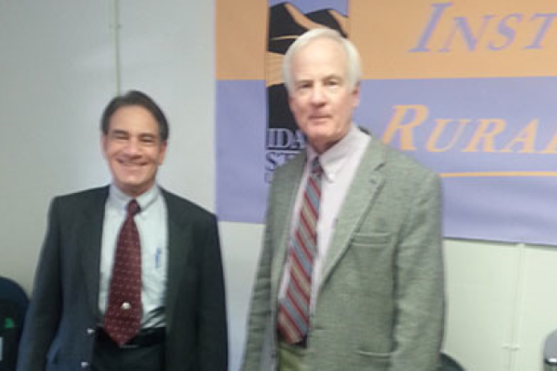 Robert Langer, MD, and James Kenyon, PhD, Mountain West Consortium