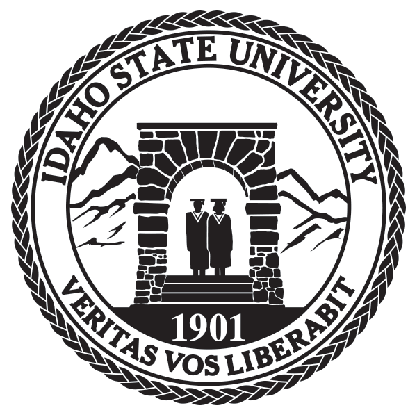 University seal - black