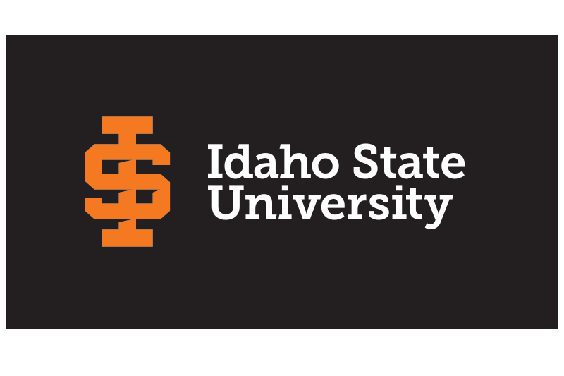 ISU logo reversed application