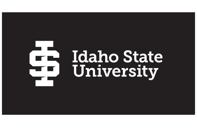 ISU logo white application