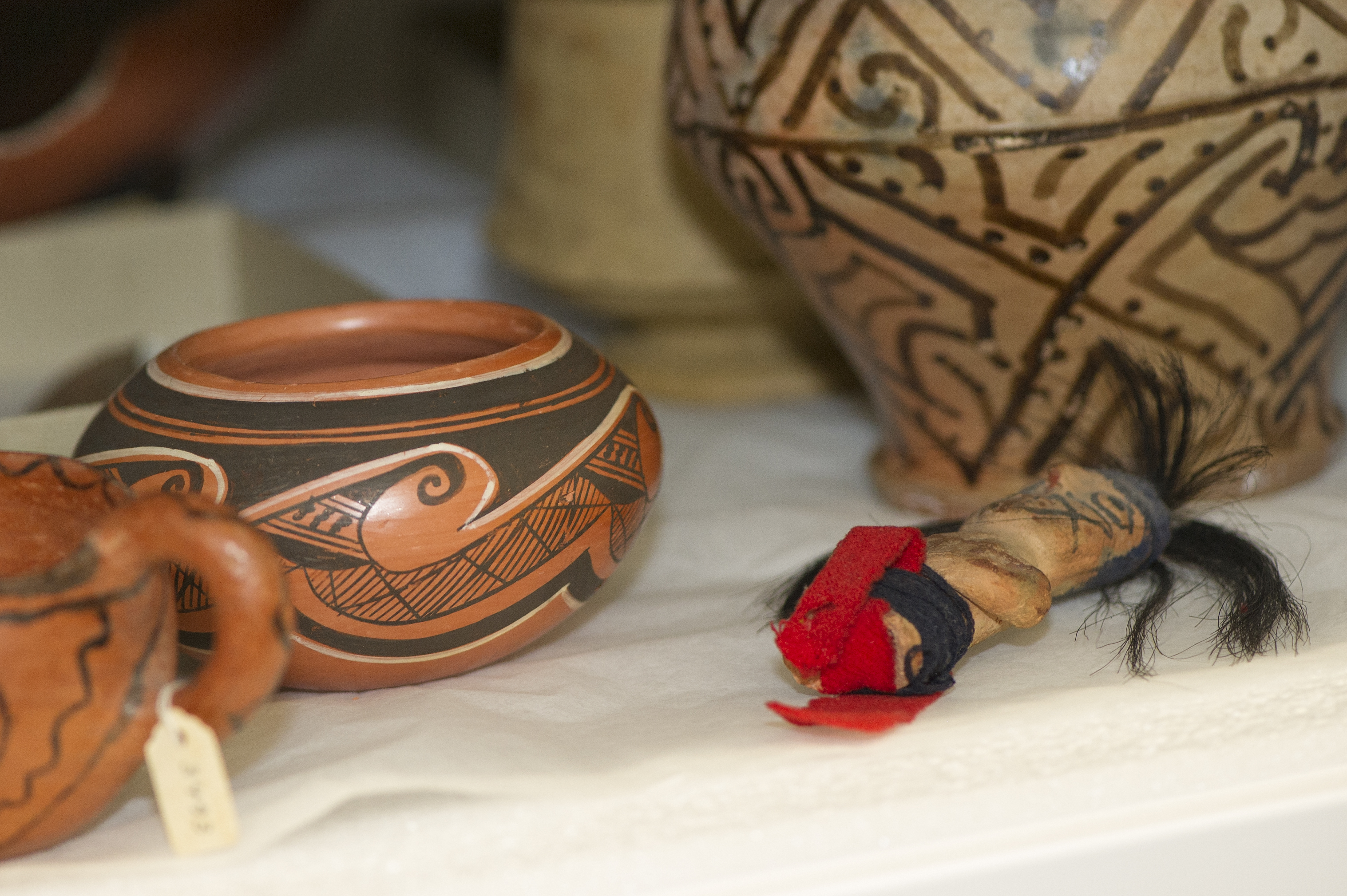 Pottery in ethnology collection