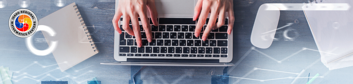 Hands on Laptop with RMC logo