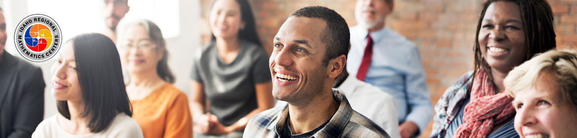 Teacher Conference Participants with RMC logo