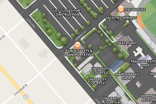 Pocatello Campus Map