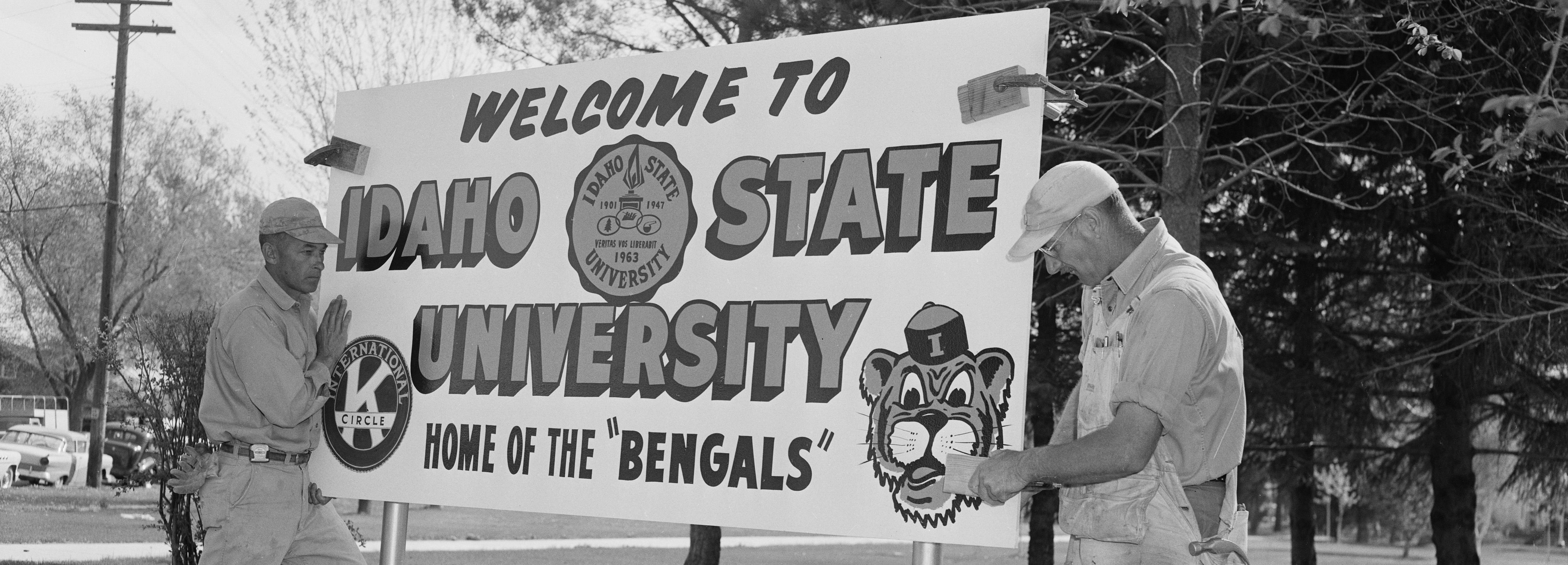 Historic ISU Sign