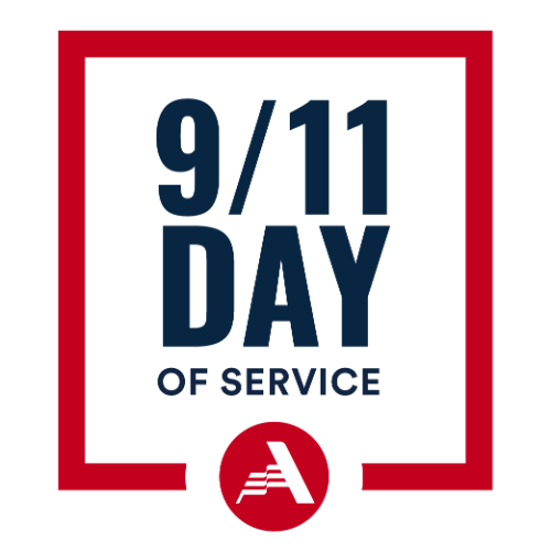 911 Day of Service Square Logo
