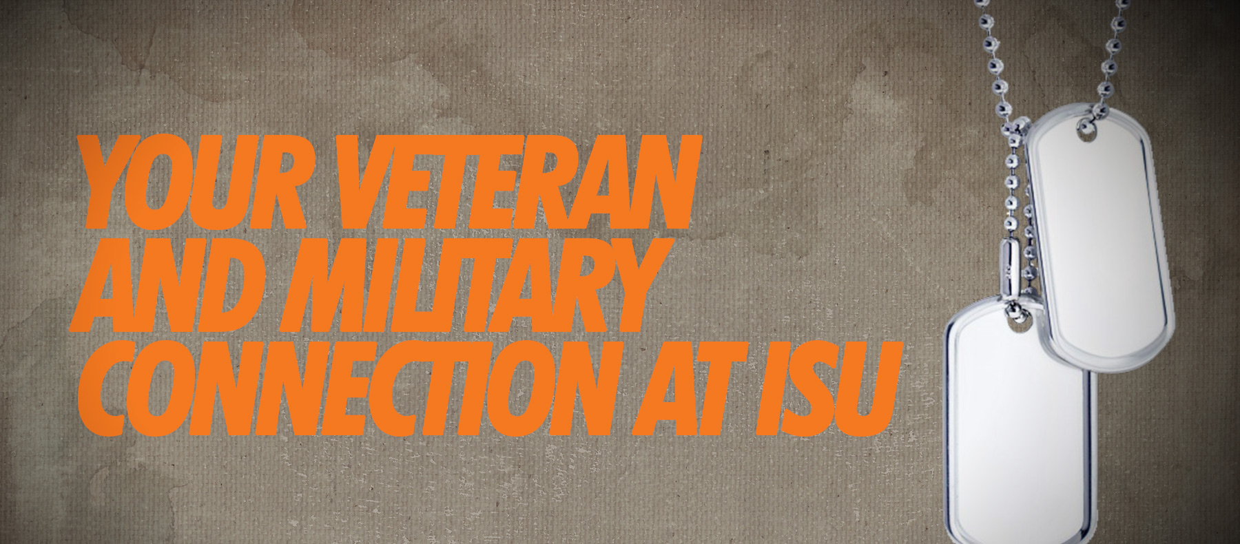 Your Veteran and Military Connection at ISU
