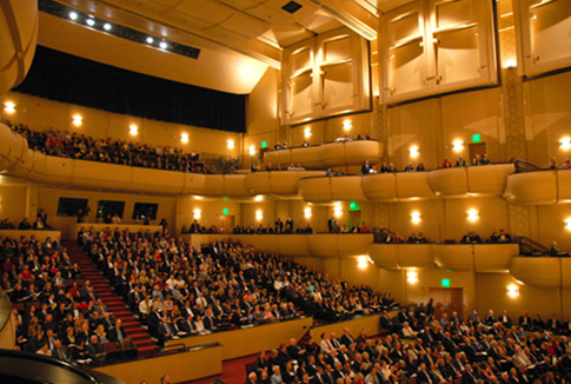 Stephen's Performing Art Center Auditorium filled with people