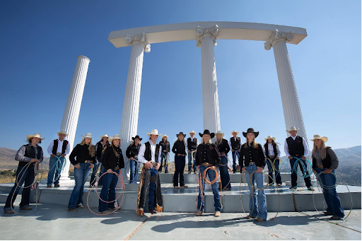 portrait of ISU Rodeo team