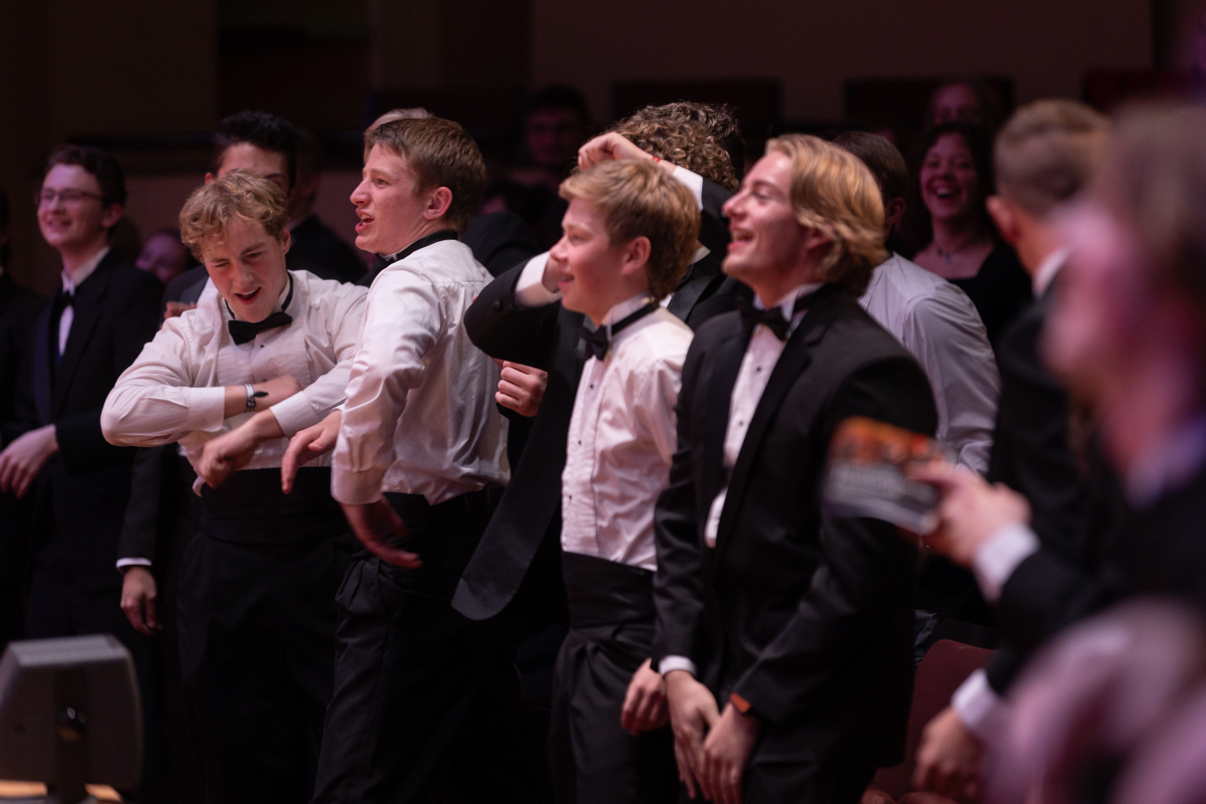 High school students take center stage at ISU’s annual choral festival, a CEC-funded event, featuring workshops and performances led by guest director Dr. Wise.