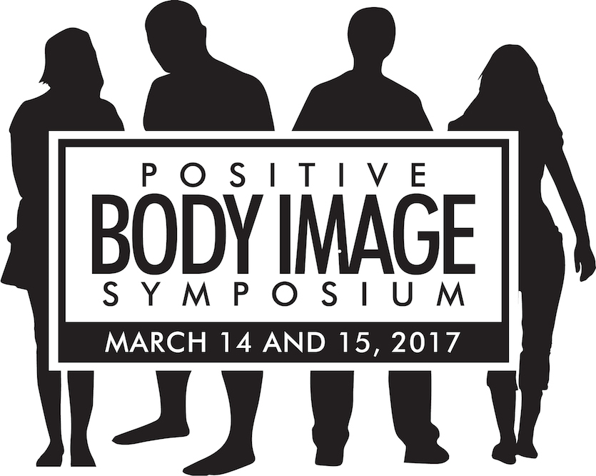 Body Image Symposium poster with graphic