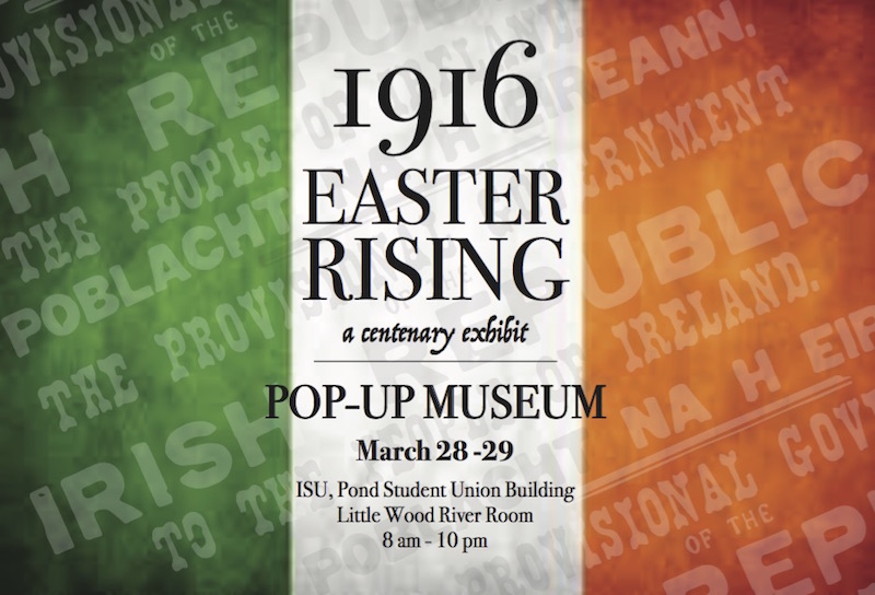 Poster for Easter Rising event.