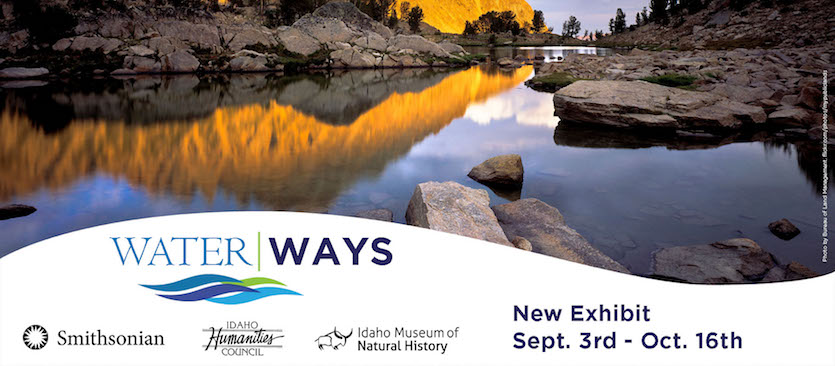 Idaho Waterways exhibit poster.