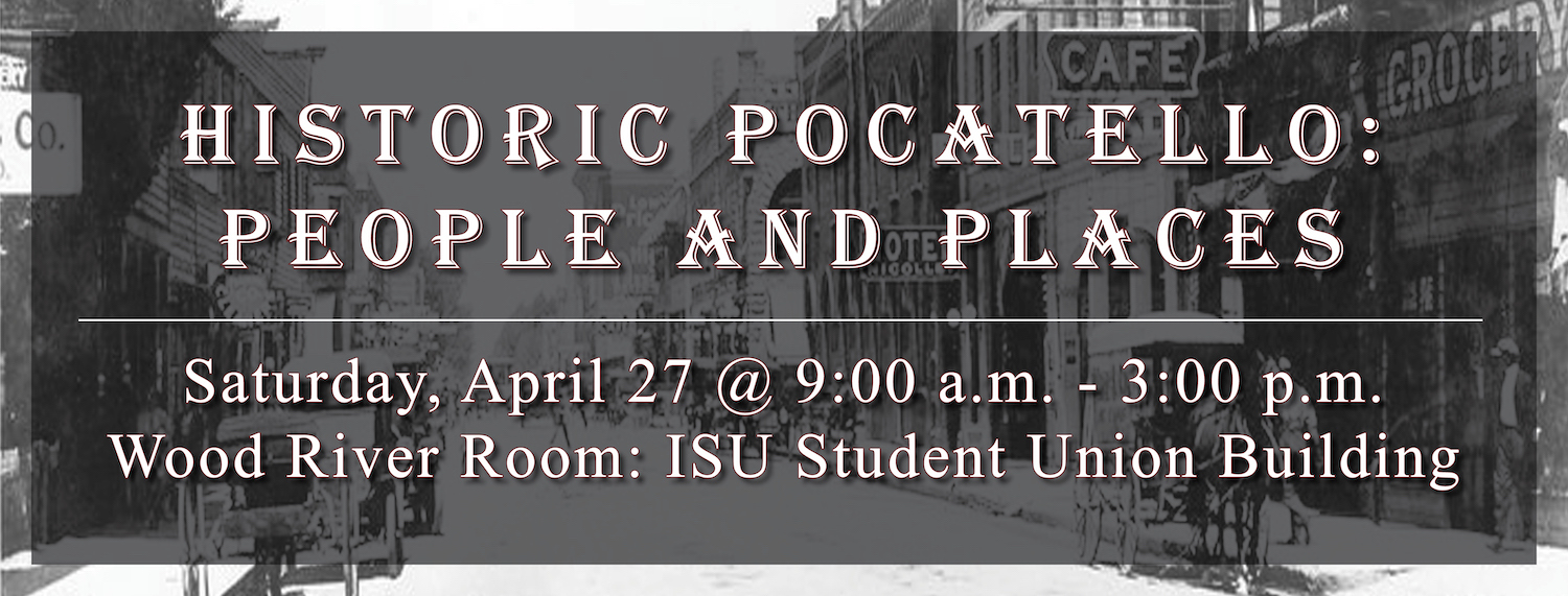 Historic Pocatello Committee Conference Poster