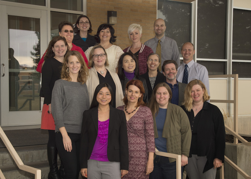 Group photo of clinical psychology faculty and staff.