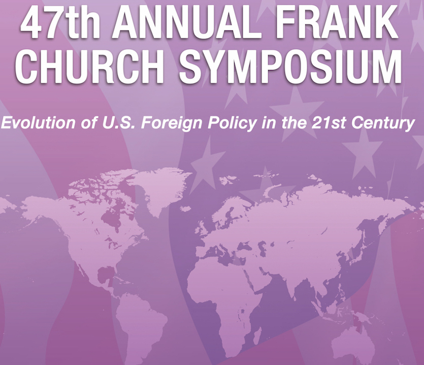 Frank Church Symposium poster