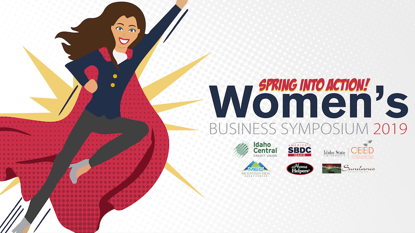 Flyer for 2019 Women's Business Symposium