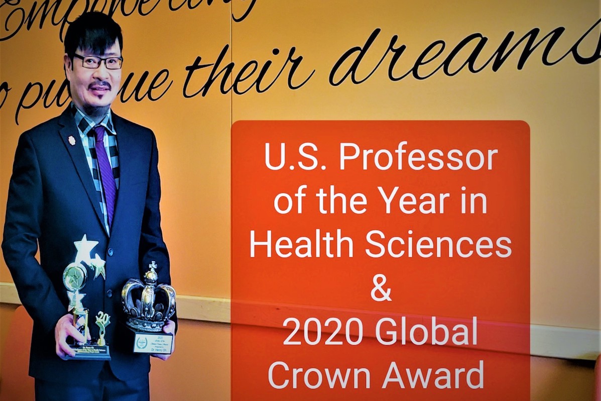 Isu Clinical Scientist Henry Oh Earns U S Professor Of The Year Award In Health Sciences Publishes Book Idaho State University