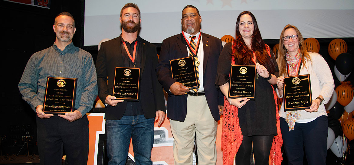 Sports Hall of Fame Inducts New Members Idaho State University